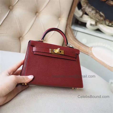 hermes kelly mini red|hermes kelly mini collection.